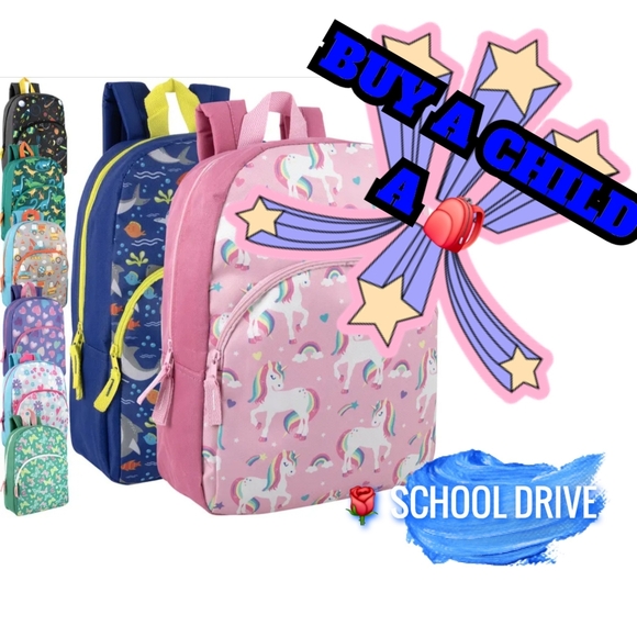Other - BUY A CHILD A BOOKBAG (🌹 SCHOOL DRIVE)